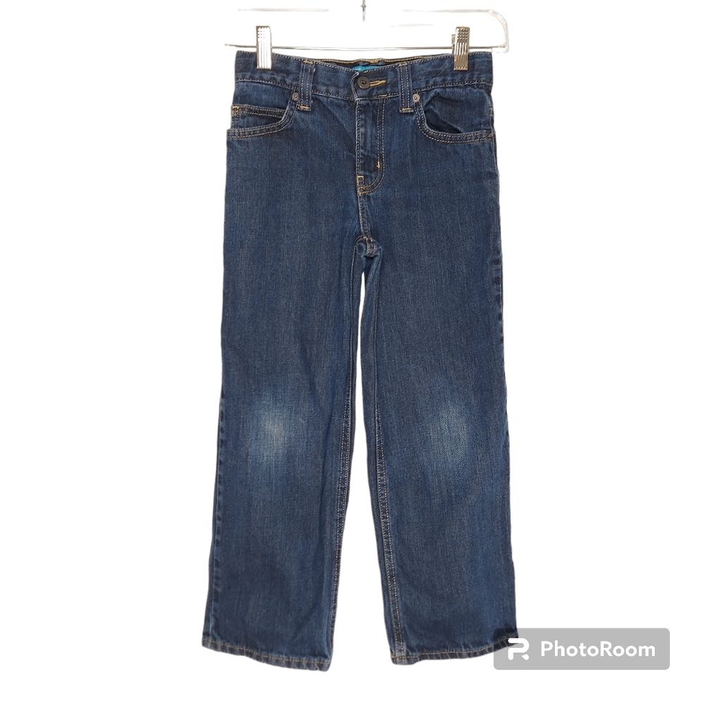 Old Navy Loose Distressed Blue Jeans